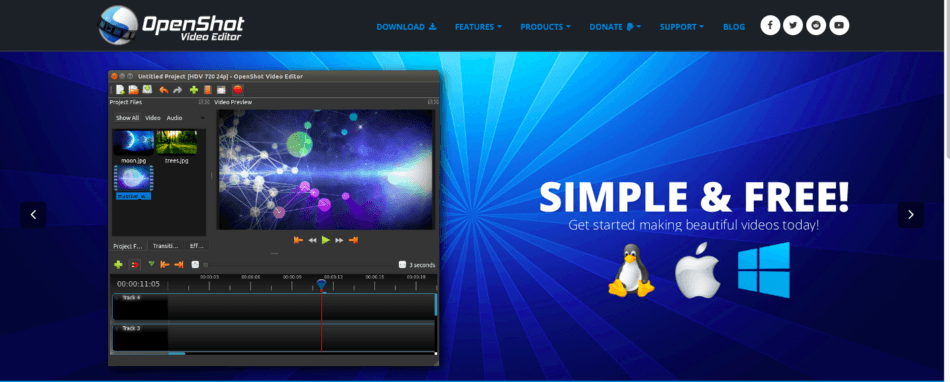 OpenShot Video Editing Software
